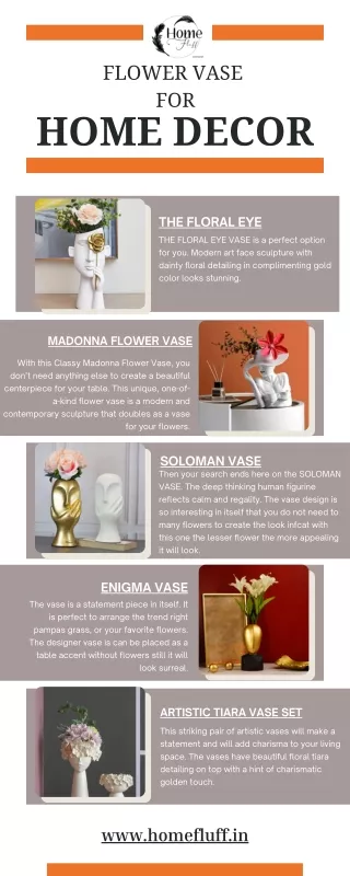 Flower Vase for Room Decoration Online in India