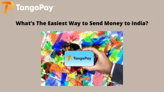 what s the easiest way to send money to india