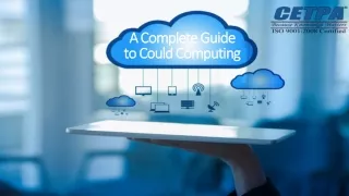 a complete guide to could computing