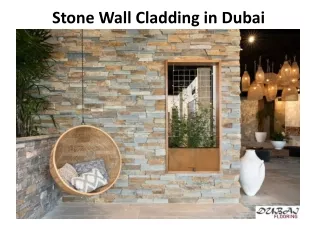 stone wall cladding in dubai