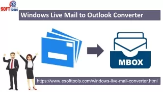 Windows live Mail to MBOX Converter
