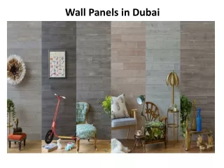 wall panels in dubai