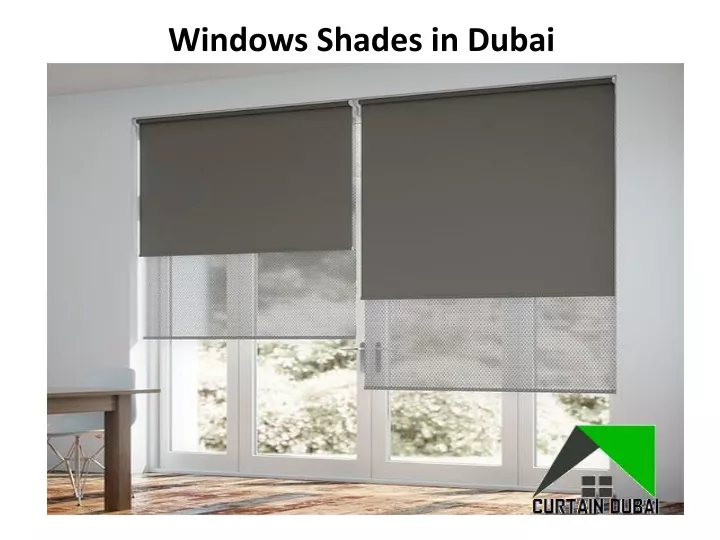 windows shades in dubai