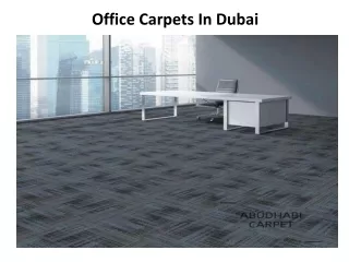 office carpets in dubai
