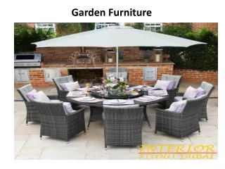 garden furniture