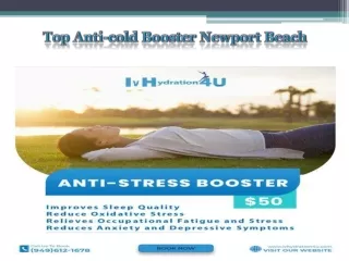 Top Anti-cold Booster Newport Beach