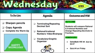 wednesday