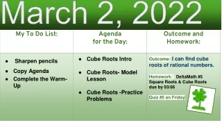 march 2 2022