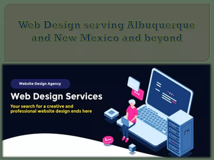 web design serving albuquerque and new mexico and beyond