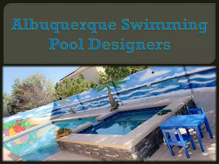 albuquerque swimming pool designers