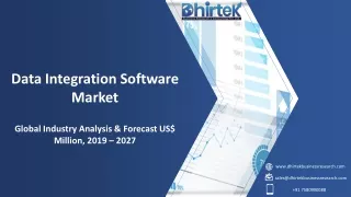 data integration software market global industry