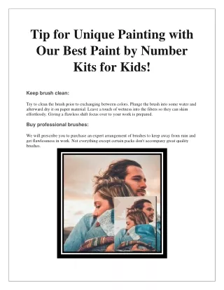 Tip for Unique Painting with Our Best Paint by Number Kits for Kids!-converted