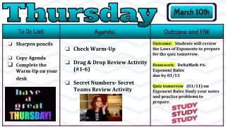thursday