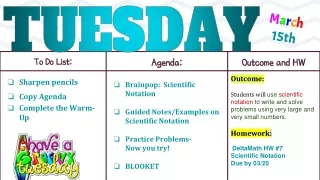 tuesday
