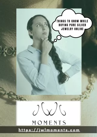 Things to know while buying pure silver jewelry online