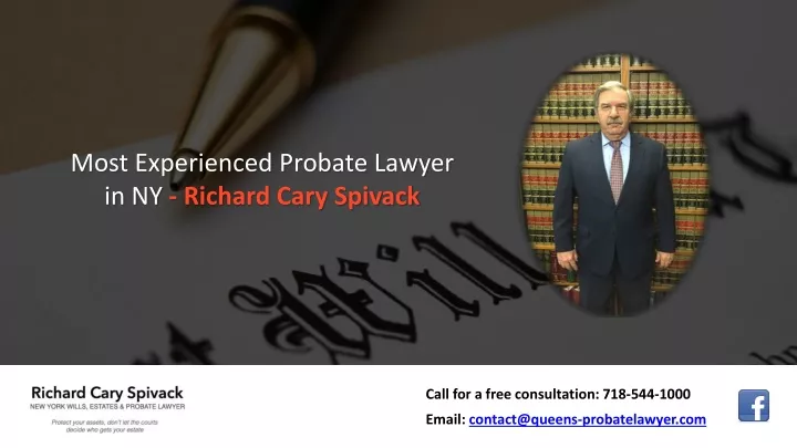 most experienced probate lawyer in ny richard cary spivack