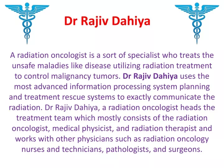 dr rajiv dahiya