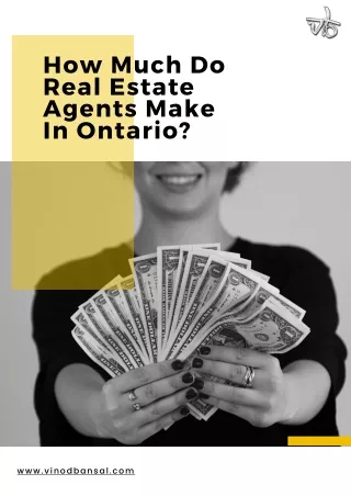 How Much Do Real Estate Agents Make In Ontario