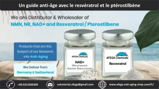 Un guide anti-âge avec le resvératrol et le ptérostilbène