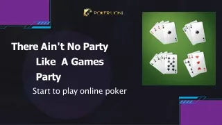 Learn how to Play Texas Hold'em Poker