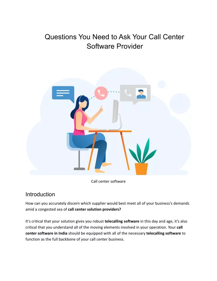 questions you need to ask your call center
