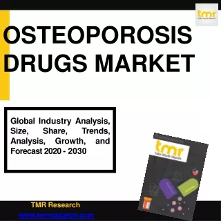 osteoporosis drugs market