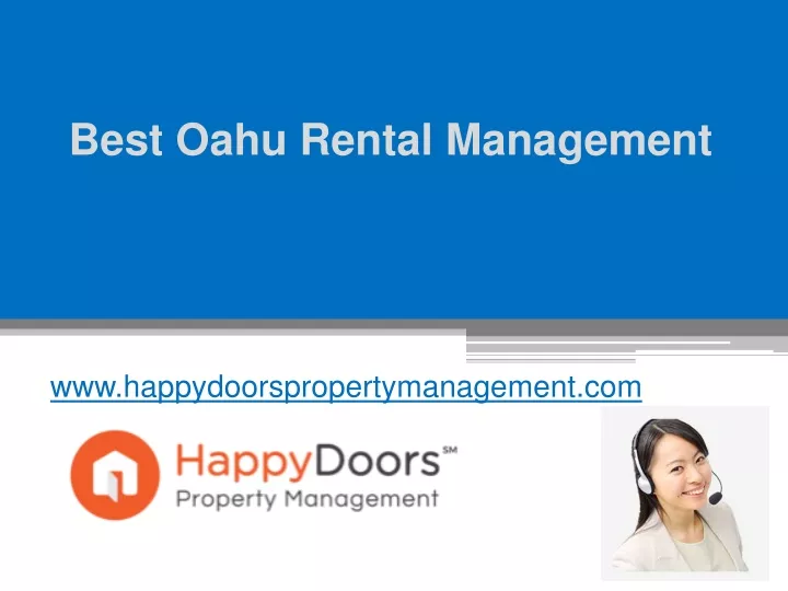 best oahu rental management