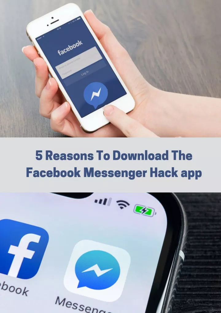 5 reasons to download the facebook messenger hack