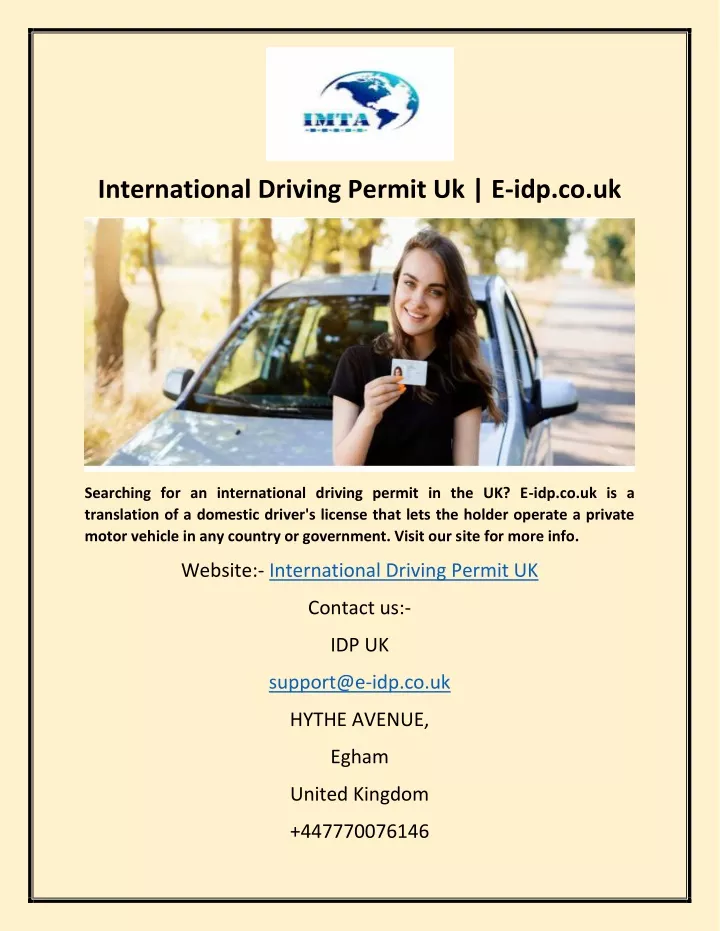 international driving permit uk e idp co uk