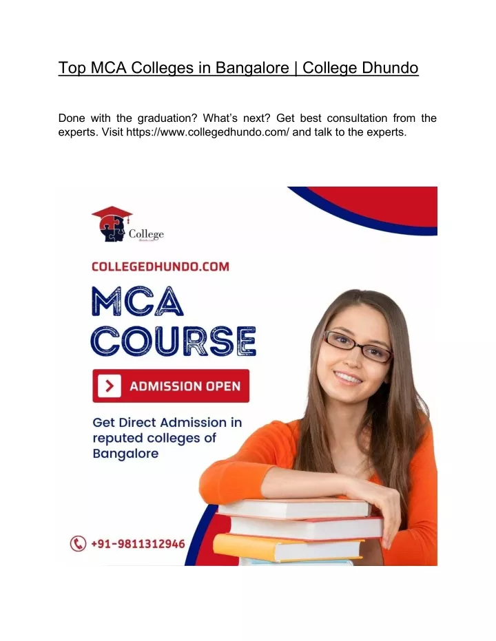 top mca colleges in bangalore college dhundo