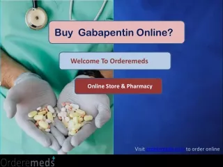 Order Gabapentin Online