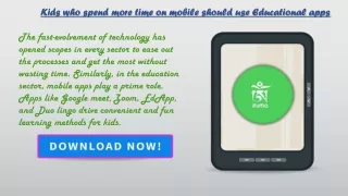 free educational mobile app