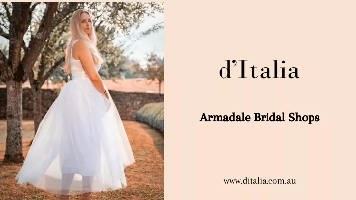 armadale bridal shops