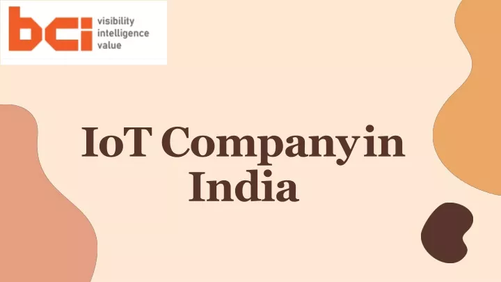 iot company in india