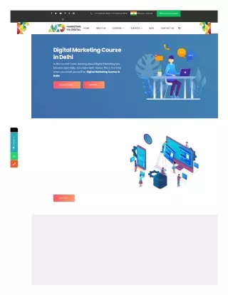 9818619898- Mobile Digital Marketing Course in Delhi