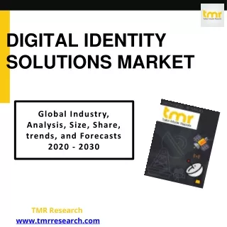 digital identity solutions market