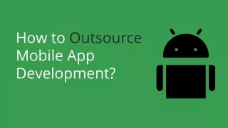 how to outsource mobile app development