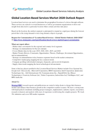 global location based services industry analysis