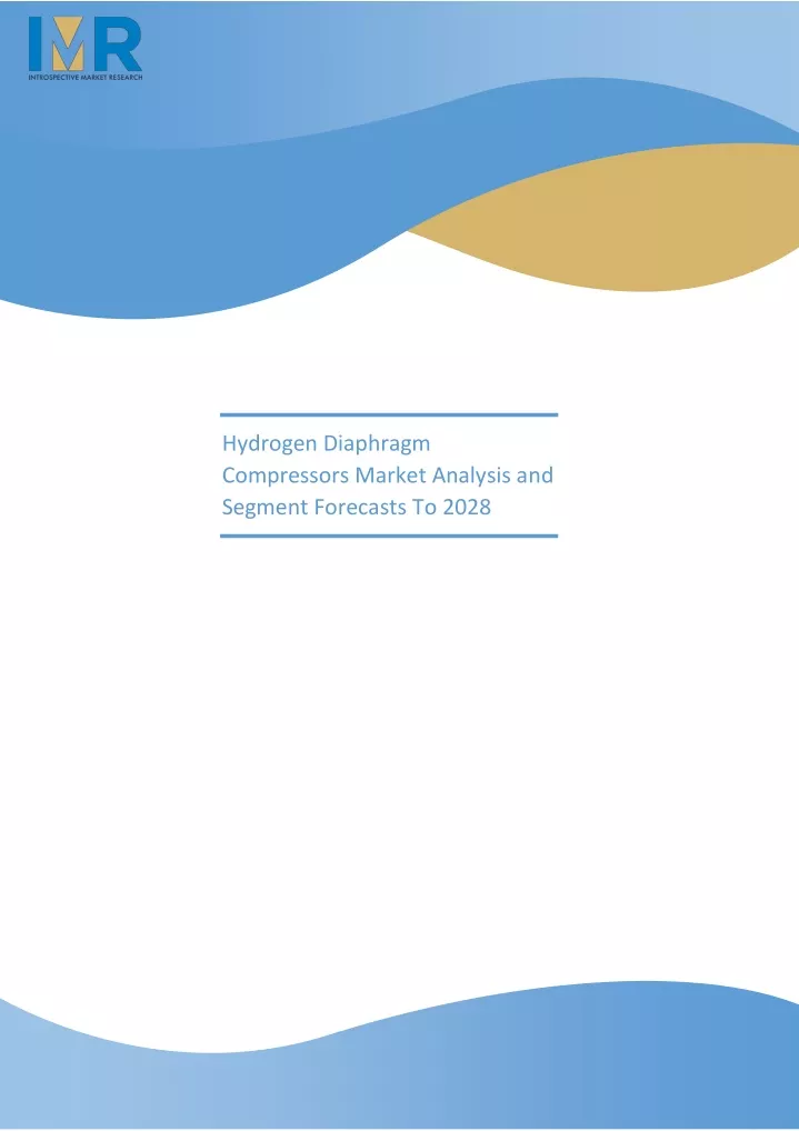 hydrogen diaphragm compressors market analysis