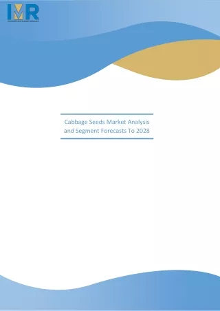 cabbage seeds market analysis and segment