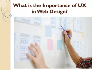 What is the importance of UX in web design?