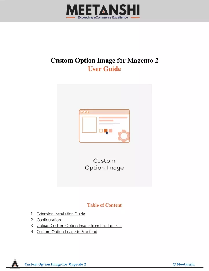 custom option image for magento 2 user guide