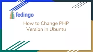how to change php version in ubuntu