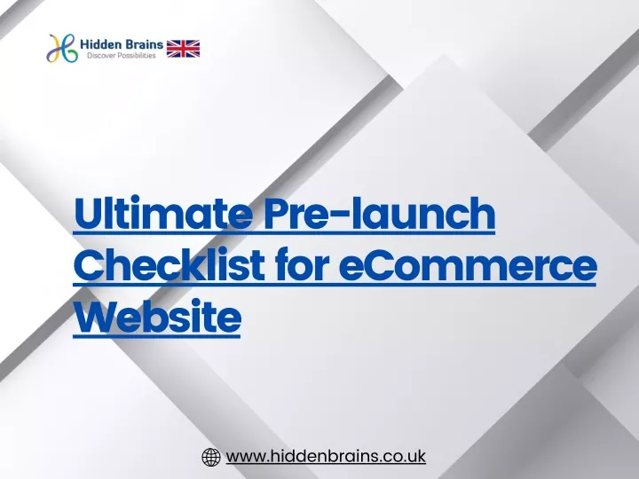 ultimate pre launch checklist for ecommerce