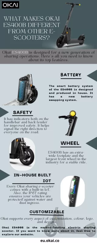 what makes okai es400b different from other
