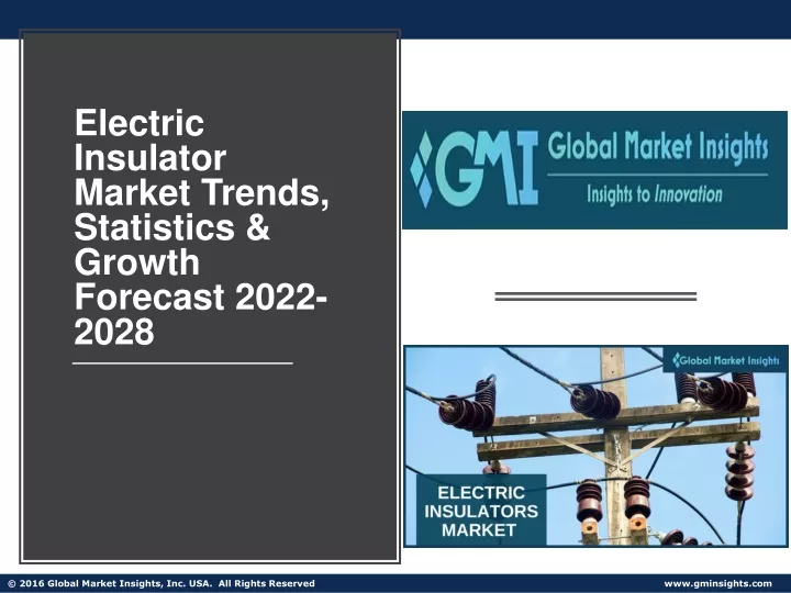 electric insulator market trends statistics