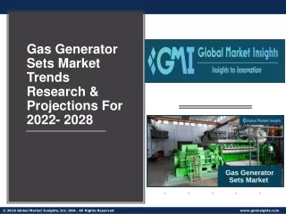 gas generator sets market trends research