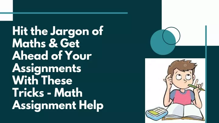 hit the jargon of maths get ahead of your
