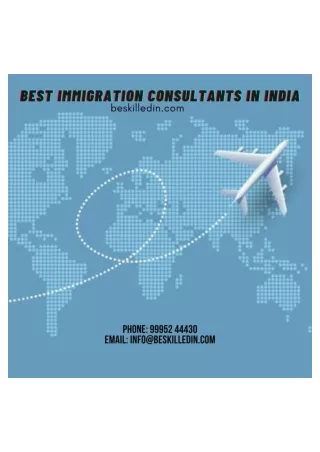 Best Immigration Consultants In India | Skilledin