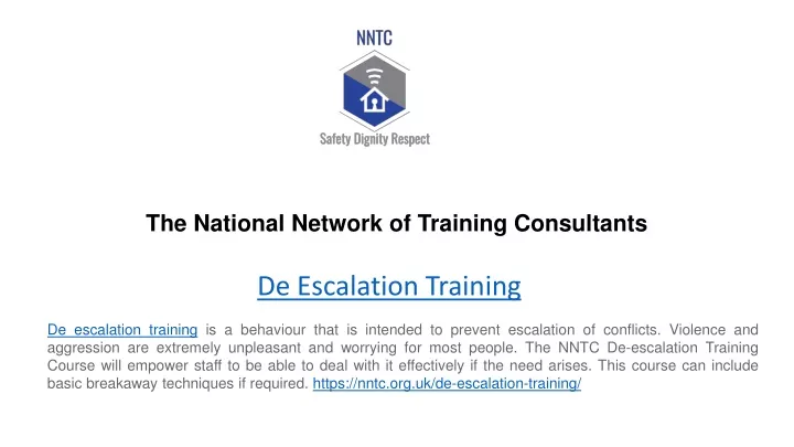 the national network of training consultants